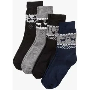 bonprix Thermo Socken unisex (4er Pack)schwarz 35false