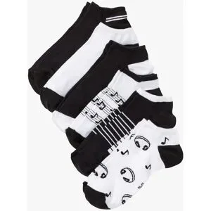 bonprix Kurzsocken mit Bio-Baumwolle (6er Pack)schwarz 39Damen