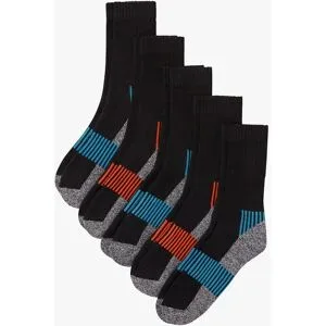 bonprix Thermo Tennissocken mit Innenfrottee (5er Pack)grün 39false