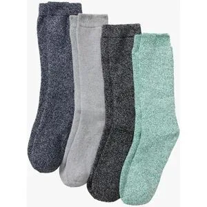 bonprix Thermo Frottee Socken mit Bio-Baumwolle (4er Pack)schwarz 35false