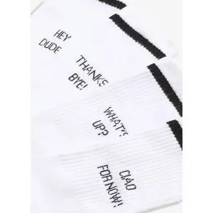 bonprix Tennissocken mit Bio-Baumwolle (4er Pack)weiß 39false