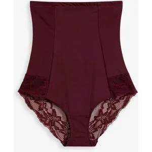 bonprix Highwaist Shape Panty mit Spitze und starker Formkraftrot 38Damen