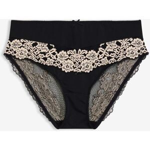 bonprix Maxislip mit zarter Spitzeschwarz 56Damen
