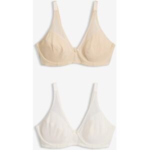 bonprix Bügel-BH mit Mesh (2er Pack)beige 90Damen