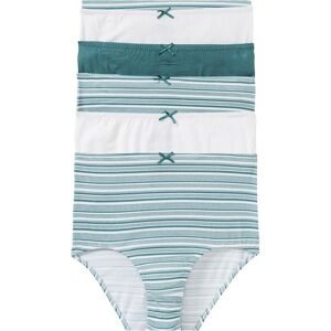bonprix Highwaist Slip mit weicher Baumwolle (6er Pack)petrol 44Damen