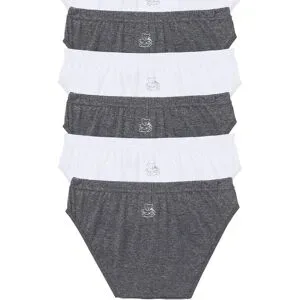 bonprix Slip mit weicher Baumwolle (6er Pack)weiß 60Damen