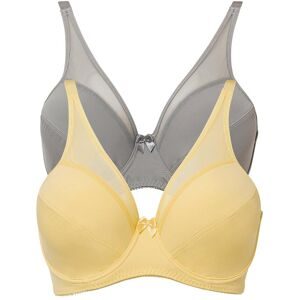 bonprix Bügel-BH mit Mesh (2er Pack)gelb 85Damen