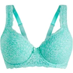 bonprix Schalen-BH mit floraler Spitze, aus Polyamid und Elasthan