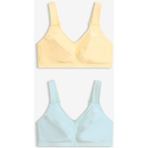 bonprix BH ohne Bügel mit Bio-Baumwolle (2er Pack)gelb 100Damen