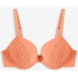 bonprix Schalen-BH mit Bügel mit ?Bio-Baumwolle und Spitzeorange 70Damen