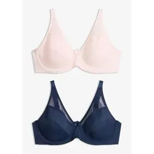 bonprix Bügel-BH mit Mesh (2er Pack)rosa 95Damen