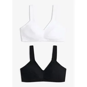 bonprix BH ohne Bügel mit Bio-Baumwolle (2er Pack) 80Damen