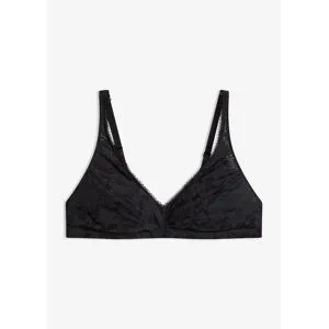 bonprix Bralette ohne Bügel mit weichem Materialschwarz 90Damen