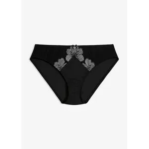 bonprix Slip mit edler Stickereischwarz 56Damen