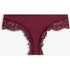bonprix Brazil Slip mit edler Spitzelila 36Damen
