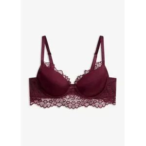 bonprix Schalen-BH mit edler Spitzelila 75Damen