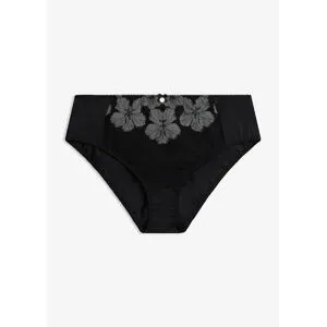 bonprix Maxislip mit edler Stickereischwarz 36Damen
