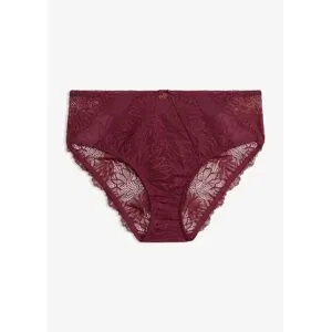 bonprix Maxislip mit zarter Spitzelila 52Damen
