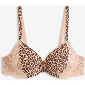 bonprix Schalen-BH mit Leopardenmusterbeige 80Damen