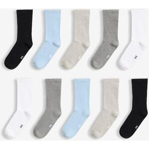 bonprix Socken mit druckfreiem Bund (10er Pack)weiß 39false