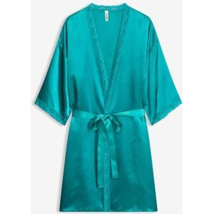 bonprix Satin Kimonogrün 40Damen