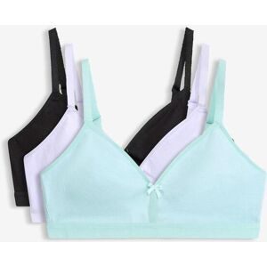 bonprix BH ohne Bügel mit Bio-Baumwolle (3er Pack)blau 90Damen
