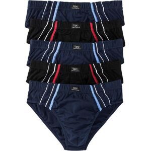bonprix Maxislip mit Baumwolle (5er Pack)blau 10Herren