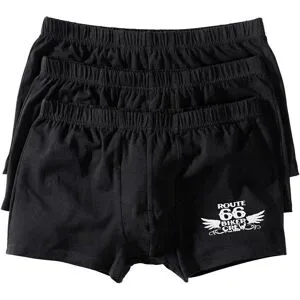 bonprix Boxershorts eng mit Baumwolle (3er Pack)schwarz 10Herren