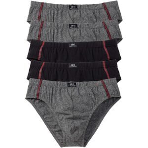 bonprix Maxislip mit Baumwolle (5er Pack)grau 7Herren