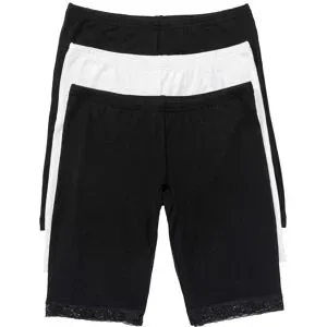 bonprix Lange Damen Boxer aus weichen Material im Vorteilspackschwarz 36Damen