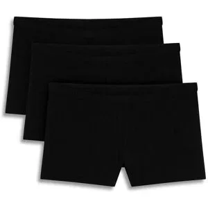bonprix Damen Boxer mit Bio-Baumwolle (3er Pack)schwarz 44Damen