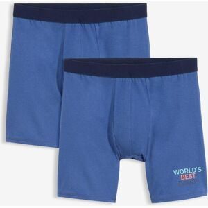 bonprix Boxershorts eng (2er Pack)blau 6Herren