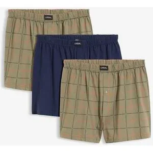 bonprix Boxershorts weit (3er Pack)blau 12Herren