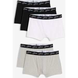 bonprix Boxershorts eng (5er Pack)schwarz 5Herren