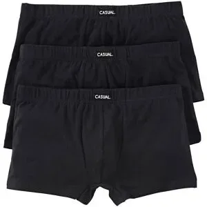 bonprix Hipster mit weicher Baumwolle (3er Pack)schwarz 8Herren