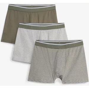 bonprix Boxershorts eng (3er Pack)grün 9Herren