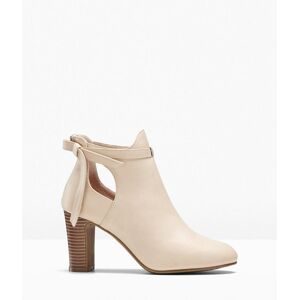 bonprix Stiefeletten mit Cut-Outsbeige 37Damen