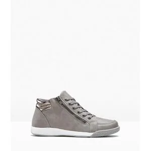 bonprix High-Top-Sneaker mit Reißverschlussgrau 41Damen
