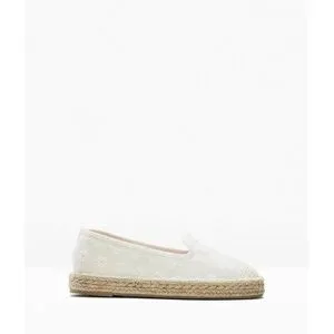 bonprix Espadrilles mit Stickereibeige 41Damen