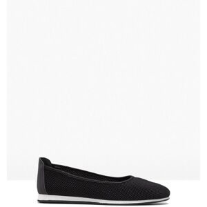 bonprix Komfort-Ballerinas mit Stretch-Fitschwarz 39Damen