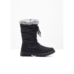 bonprix Schnürstiefelschwarz 43Damen