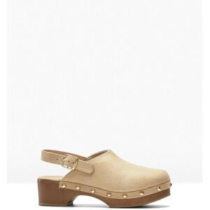 bonprix Pantoletten mit Riemchenbeige 39Damen