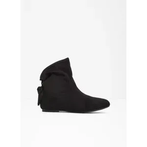 bonprix Boots mit Schleifeschwarz 40Damen