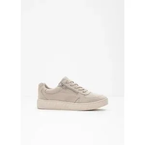 bonprix Sneaker mit gepolsterter Innensohlebeige 40Damen