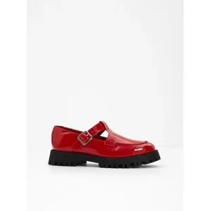 bonprix Chunky Loafer mit Cut-Outsrot 41Damen