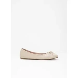 bonprix Ballerinas mit Schleifebeige 36Damen
