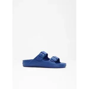 bonprix Pantoletten aus wasserabweisendem Materialblau 39Damen