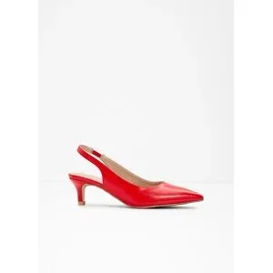 bonprix Slingpumps mit schmalem Absatzrot 42Damen