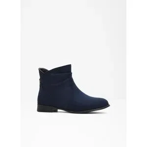 bonprix Stiefeletten mit Raffungblau 43Damen