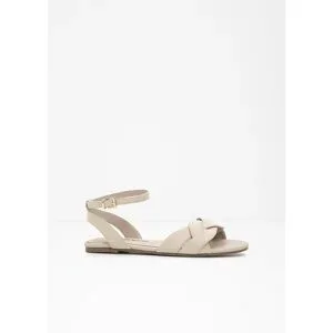 bonprix Sandalen in Flecht-Optikbeige 39Damen